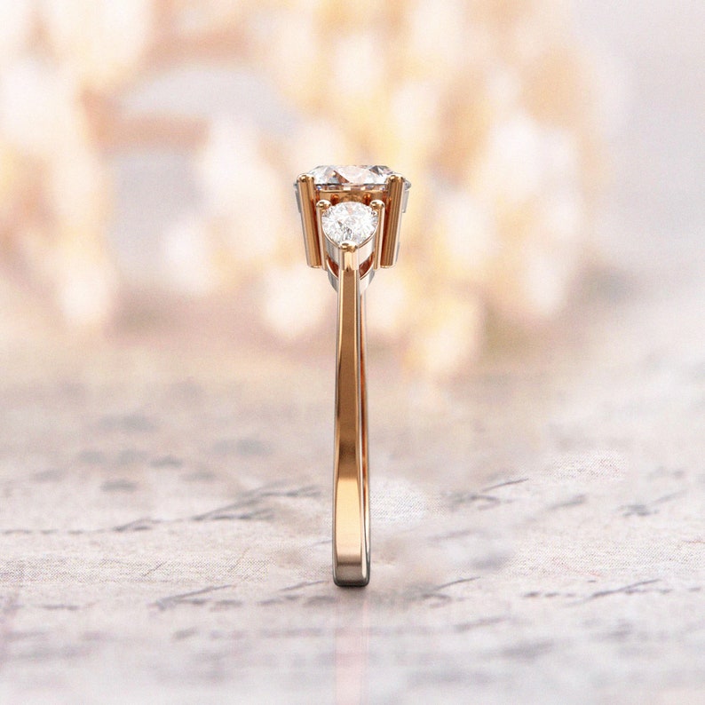 2.00 Ct Lab Grown Round Diamond Ring 14k Gold Ring E-F Color VVS1 VS1 IGI Certified